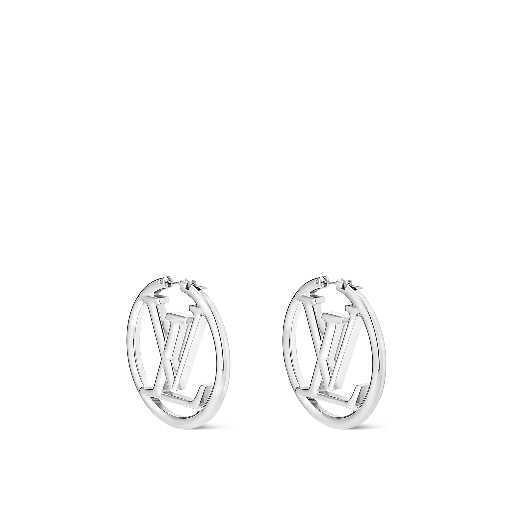 Louis vuitton lv 2025 hoop earrings